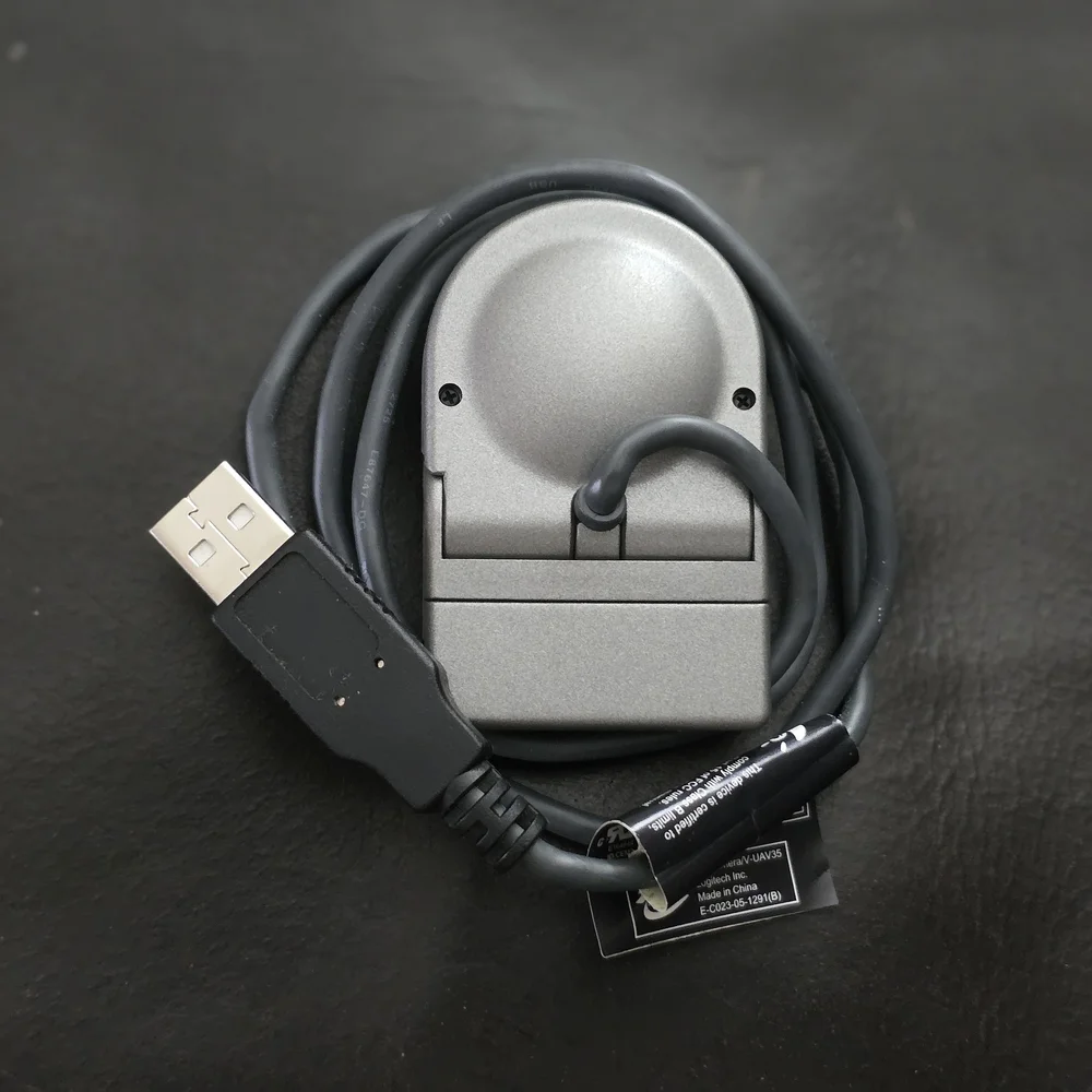 Logitech Gray USB Webcam
